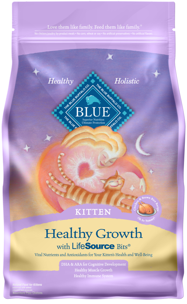 Blue buffalo healthy growth natural kitten 2025 dry cat food