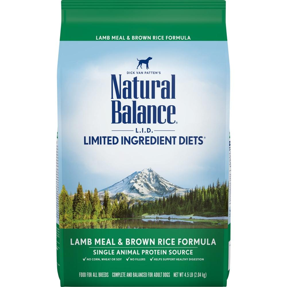 Natural balance deals dry food