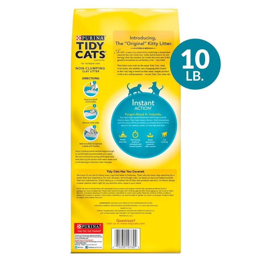 Tidy cats non shop clumping clay litter