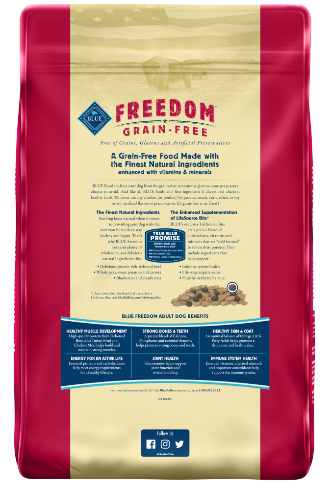 Blue freedom grain outlet free