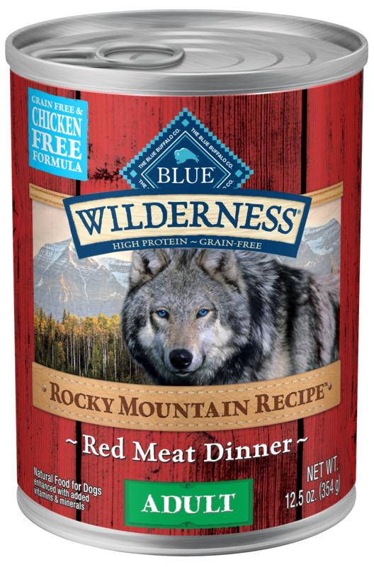 Blue Buffalo Wilderness Rocky Mountain Recipe Red Meat Dinner