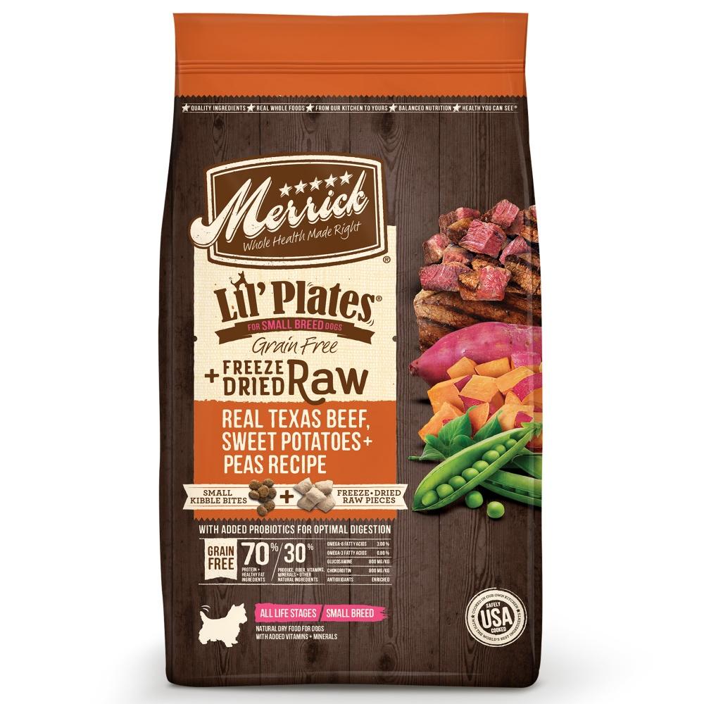 Merrick raw outlet dog food