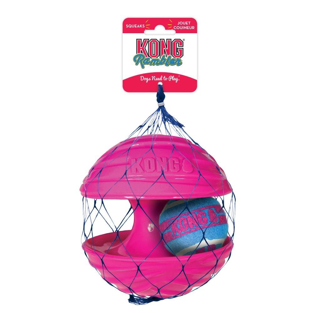 KONG Rambler Ball Interactive Chew Toy - Deer Park, NY - The Barn Pet Feed  & Supplies