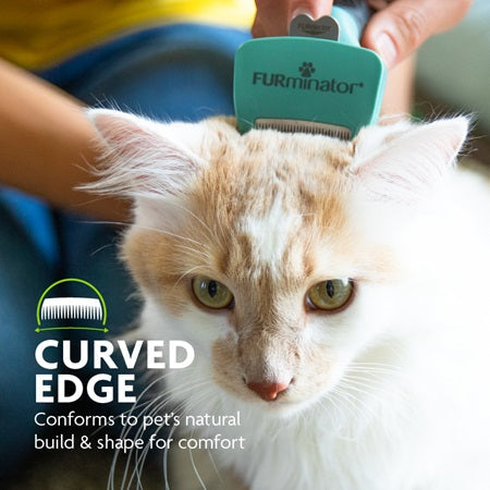 FURminator® deShedding Tool for Cats with Short Hair - Deer Park, NY - The  Barn Pet Feed & Supplies