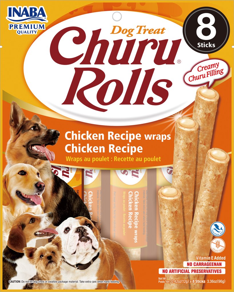 Inaba Churu Rolls Chicken Dog Treats - Deer Park, NY - The Barn