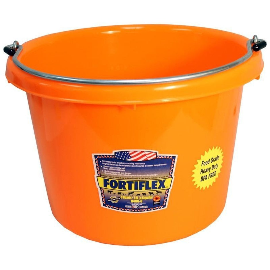 Fortex industries utility pail, 8 quart - sky blue