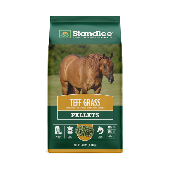 Standlee Premium Western Forage Teff Grass Hay Pellets