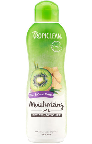 TropiClean Kiwi & Cocoa Butter Moisturizing Conditioner for Pets