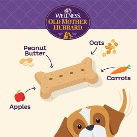 Old Mother Hubbard Crunchy Classic Natural P-Nuttier Large Biscuits Dog Treats