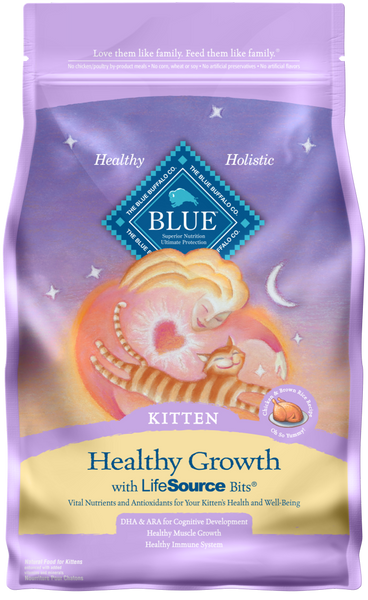 Blue Buffalo Healthy Growth Natural Chicken Brown Rice Kitten