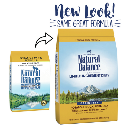 Natural Balance L.I.D. Limited Ingredient Diets Potato and Duck Dry Dog Food