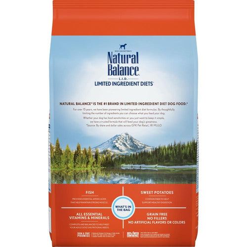 Natural Balance L.I.D. Limited Ingredient Diets Sweet Potato and