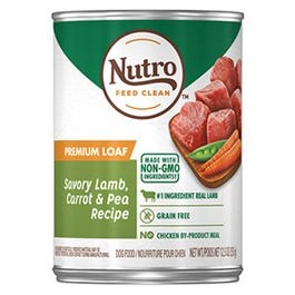 Dog Food, Canned, Lamb & Rice, 12.5 oz