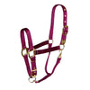 Hamilton Deluxe Nylon Halters with Adjustable Chin Strap and Panic Snap