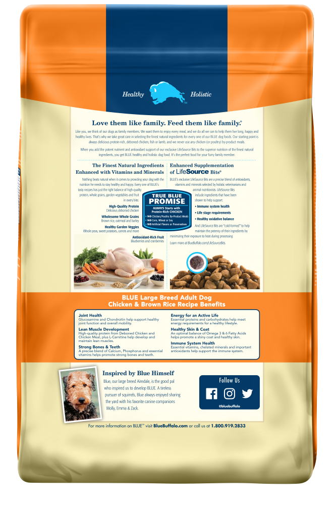 Blue Buffalo Life Protection Natural Chicken Brown Rice Recipe