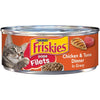 Friskies Prime Filets Chicken & Tuna Dinner in Gravy Canned Cat Food