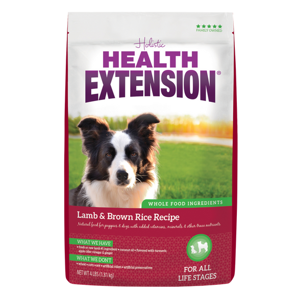 Health Extension Lamb and Brown Rice Dry Dog Food