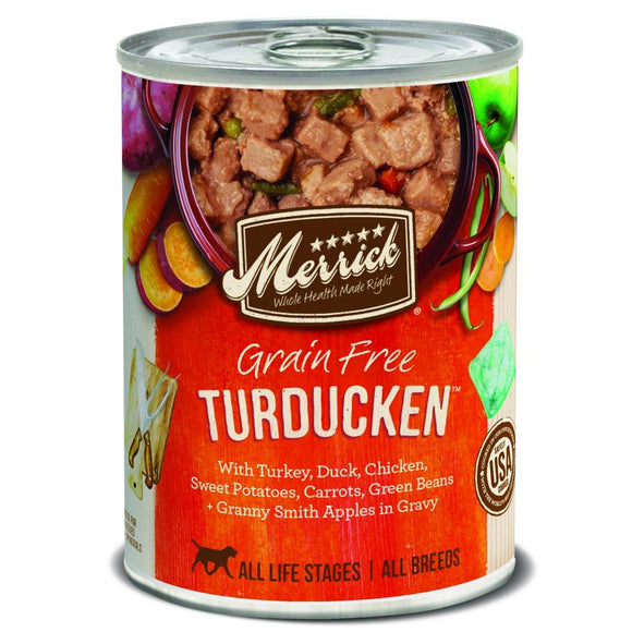 Merrick Grain Free Turducken Canned Dog Food Deer Park NY The