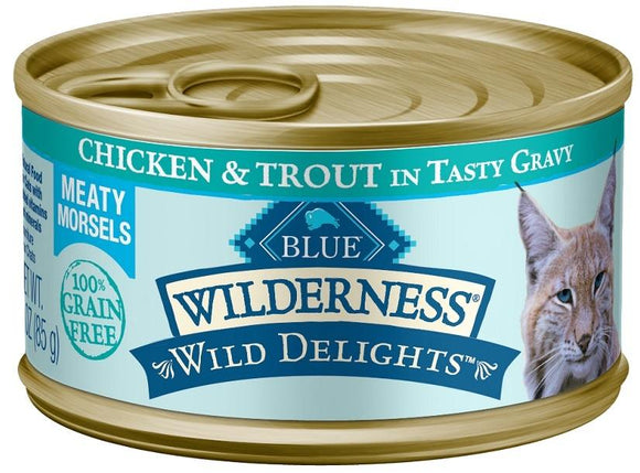 Wild blue outlet cat food