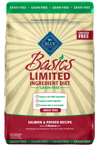 Blue basics limited sales ingredient dog food