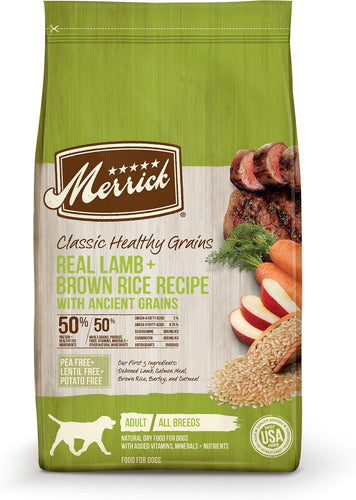 Merrick chicken outlet and ancient grains