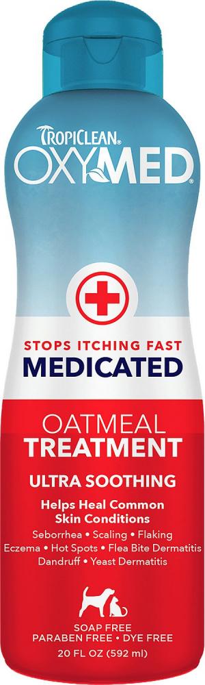 Tropiclean oxy med 2025 medicated oatmeal treatment reviews