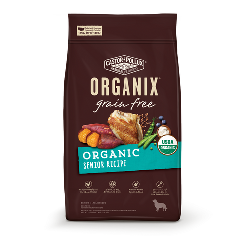 Castor and Pollux Organix Grain Free Organic Senior Dry Dog Food