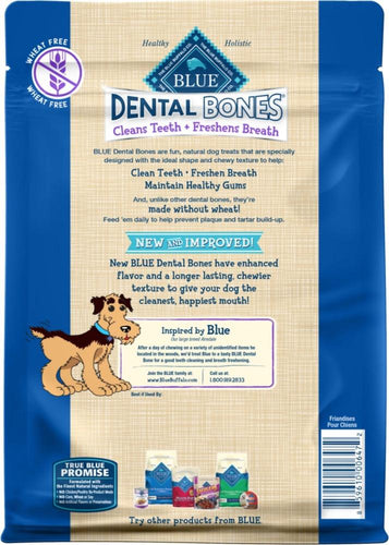Blue Buffalo Dental Bones Large Dog Treats