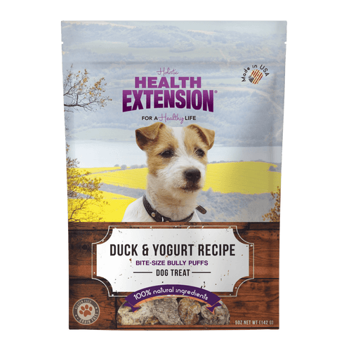 Health Extension Grain Free Duck & Yogurt Bully Puffs