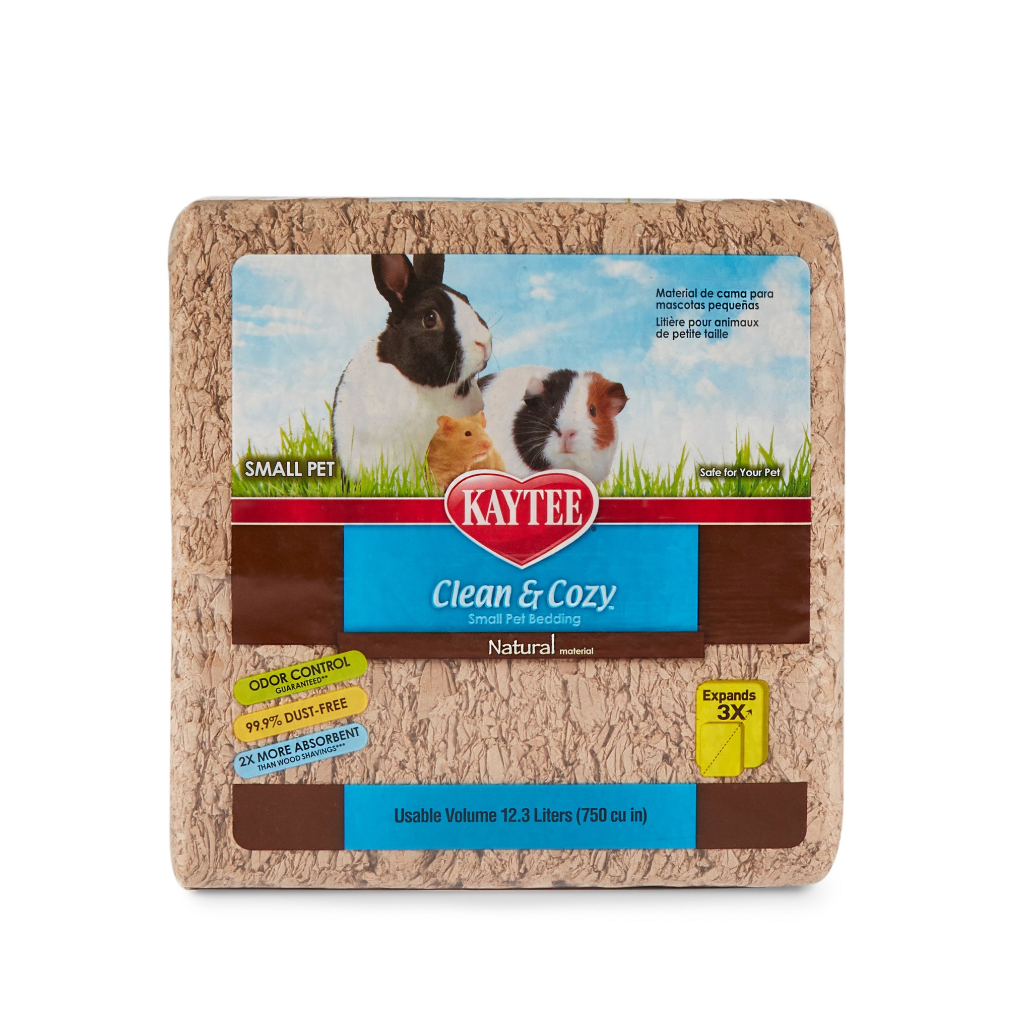 Kaytee clean & cozy 2025 natural small animal bedding