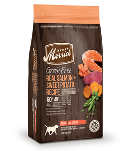 Merrick Grain Free Real Salmon Sweet Potato Recipe Deer Park