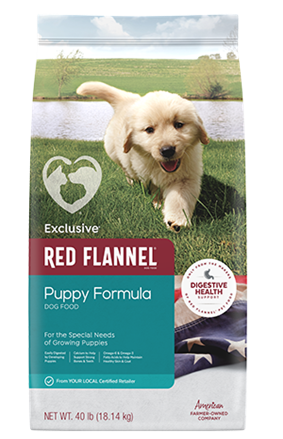 Exclusive Red Flannel® Puppy Formula Dog Food