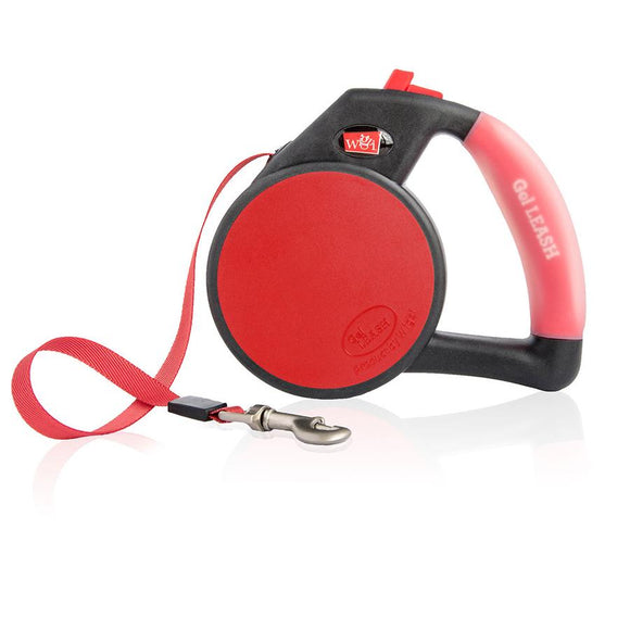 Wigzi Retractable Dog Leash - Gel Handle