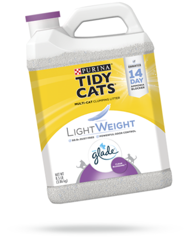 Tidy Cats® Lightweight With Glade® Clean Blossoms™ Cat Litter