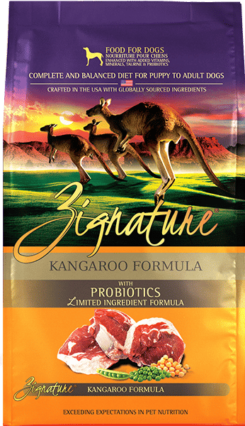 Zignature essentials dog sales food