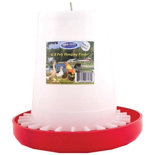 FARM-TUFF HANGING PLASTIC FEEDER