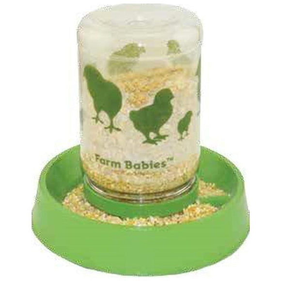 FARM BABIES BABY CHICK FEEDER-FOUNT